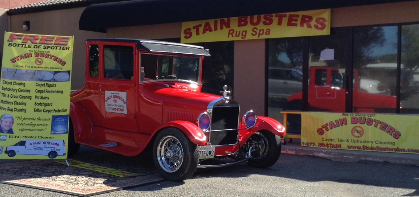 stain busters old car and offices